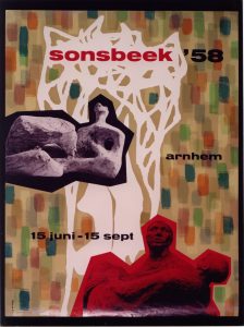 1958 affiche Sonsbeek 1958